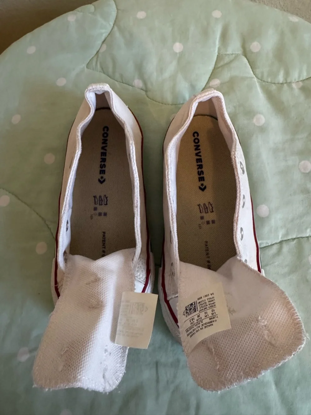 Converse Kids' White Sneakers Toddler size 10